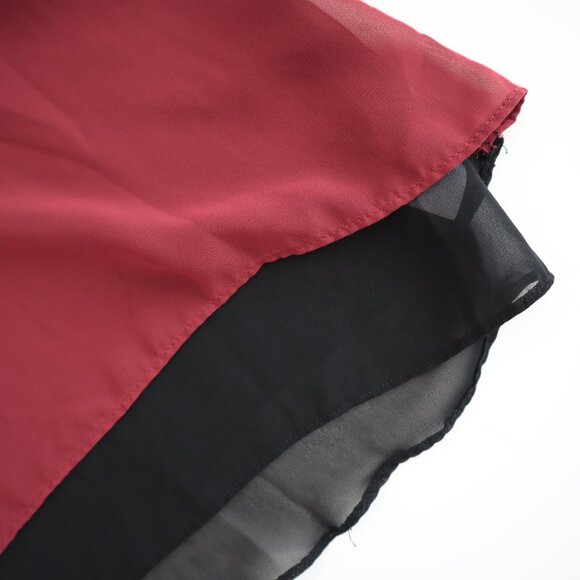 Bisou Bisou Bow Tie Chiffon Tank Top | XS - Picture 5 of 6